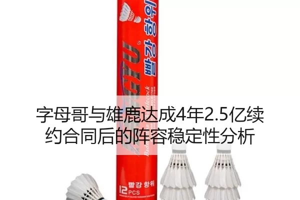 字母哥与雄鹿达成4年2.5亿续约合同后的阵容稳定性分析